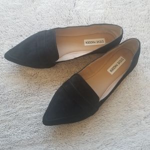 Black Steve Madden Penny Loafer